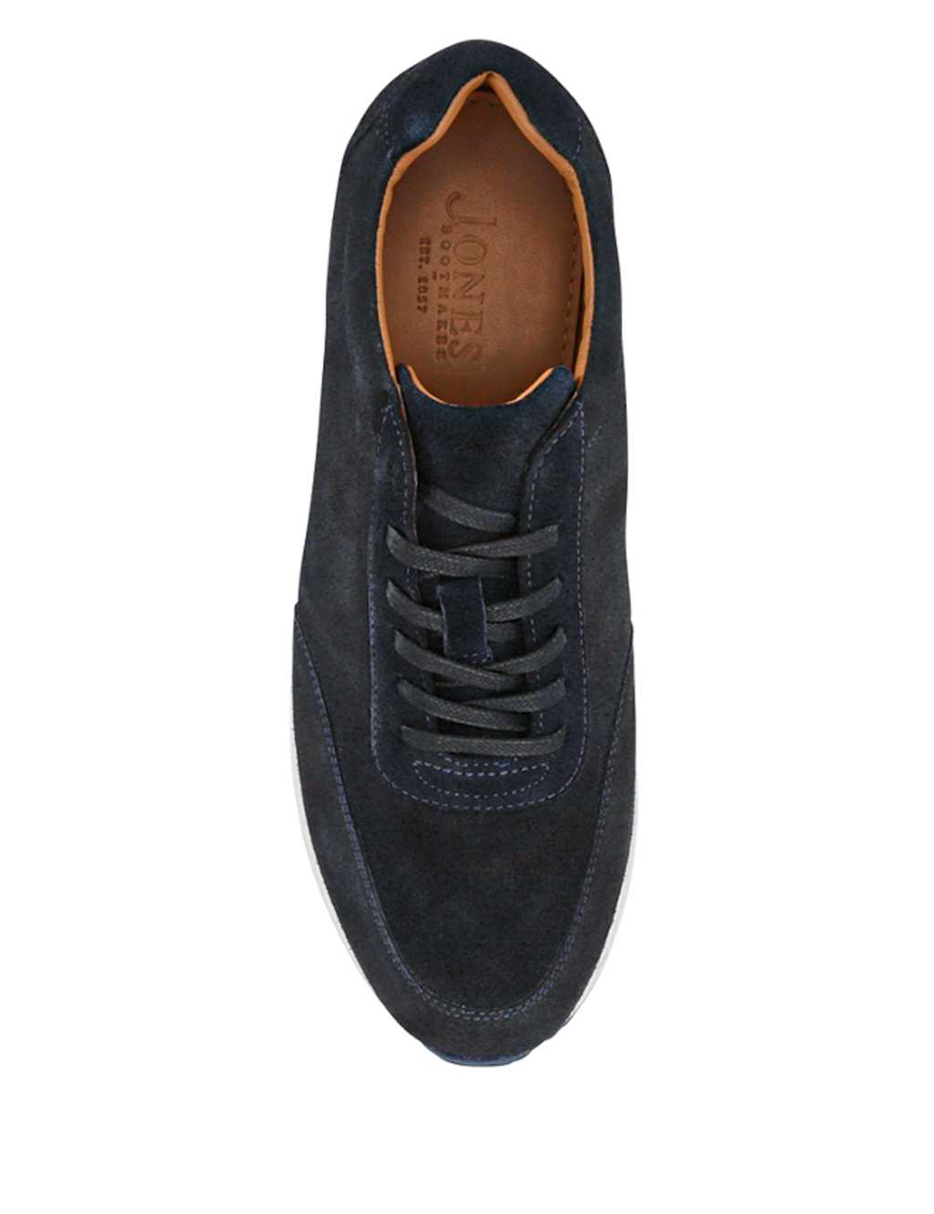 Suede Lace Up Trainers 4 of 7
