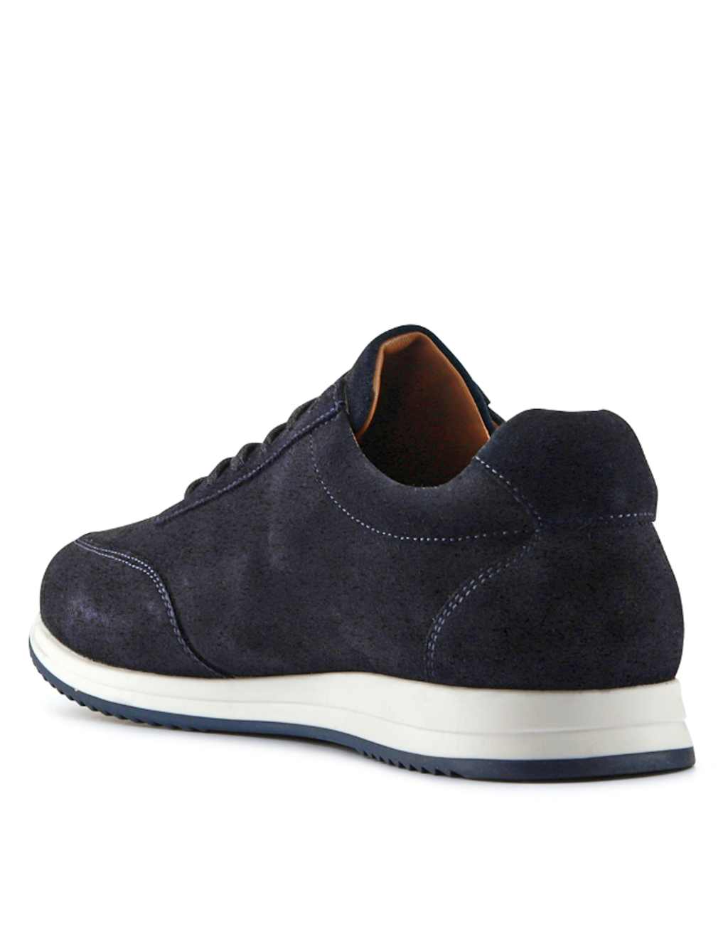 Suede Lace Up Trainers 6 of 7