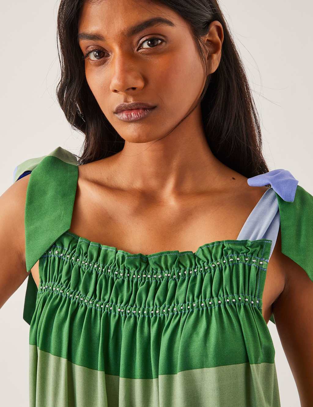 Printed Square Neck Maxi Slip Dress 3 of 4