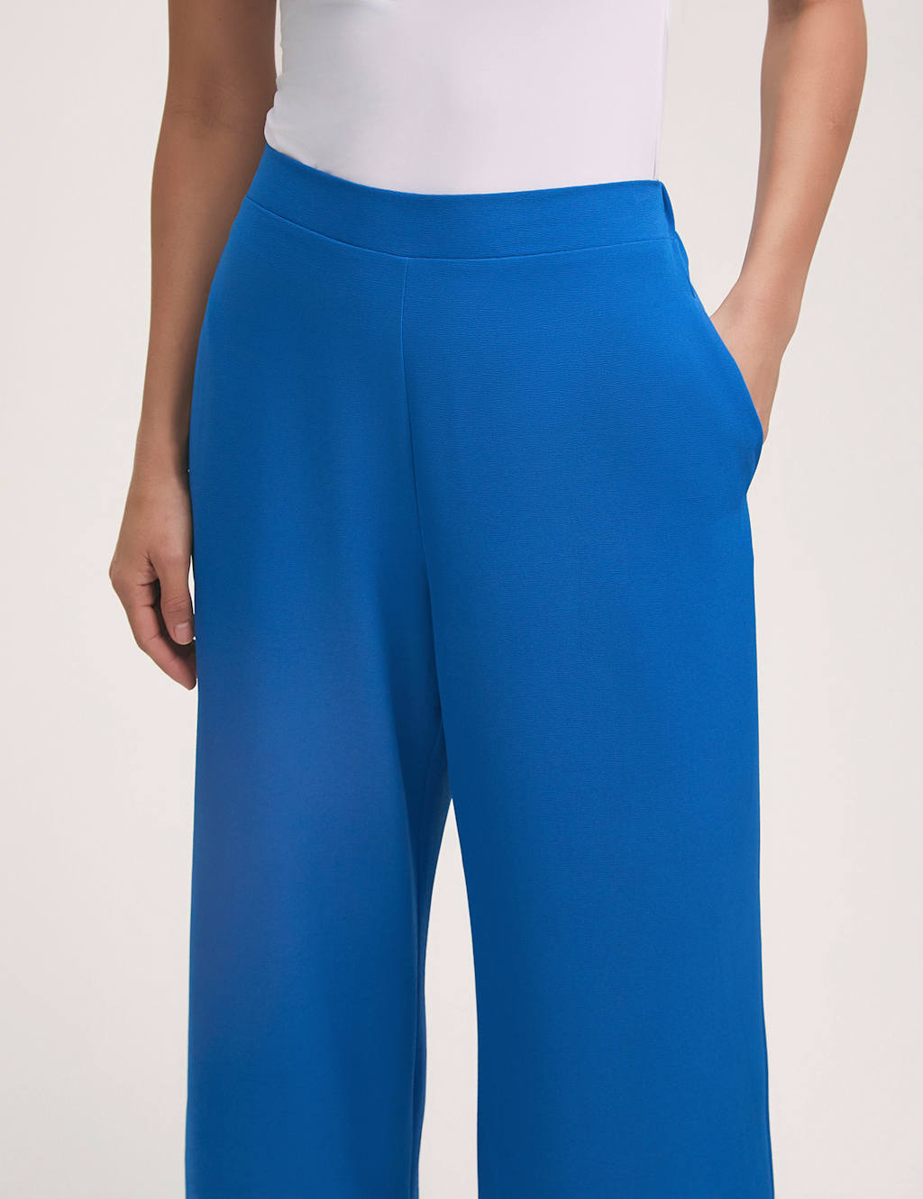 Elasticated Waist Wide Leg Trousers 4 of 4