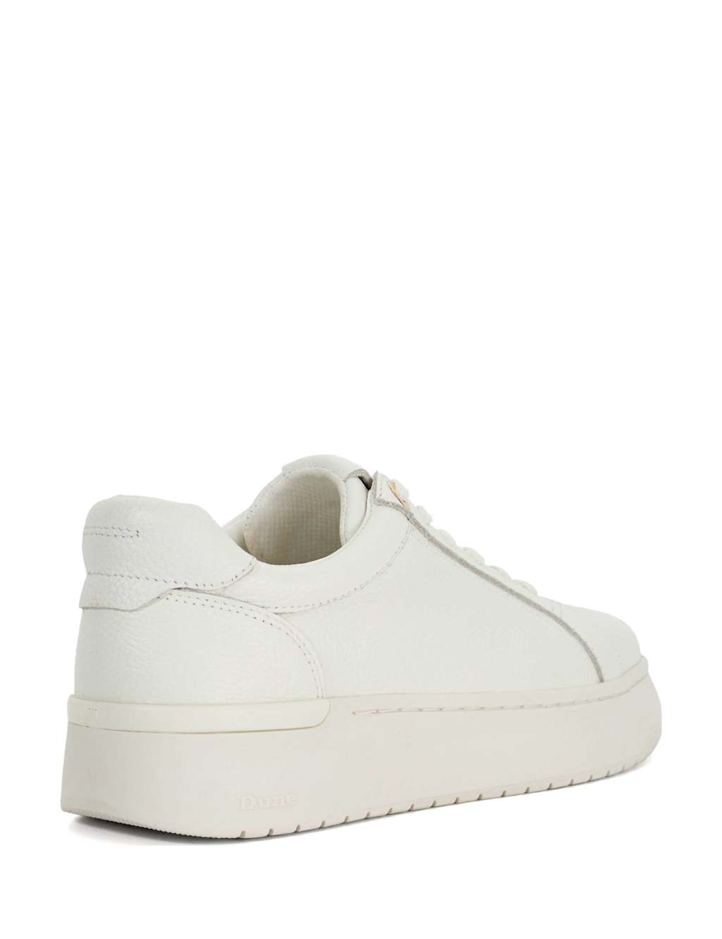 Leather Lace Up Metallic Trainers 4 of 5