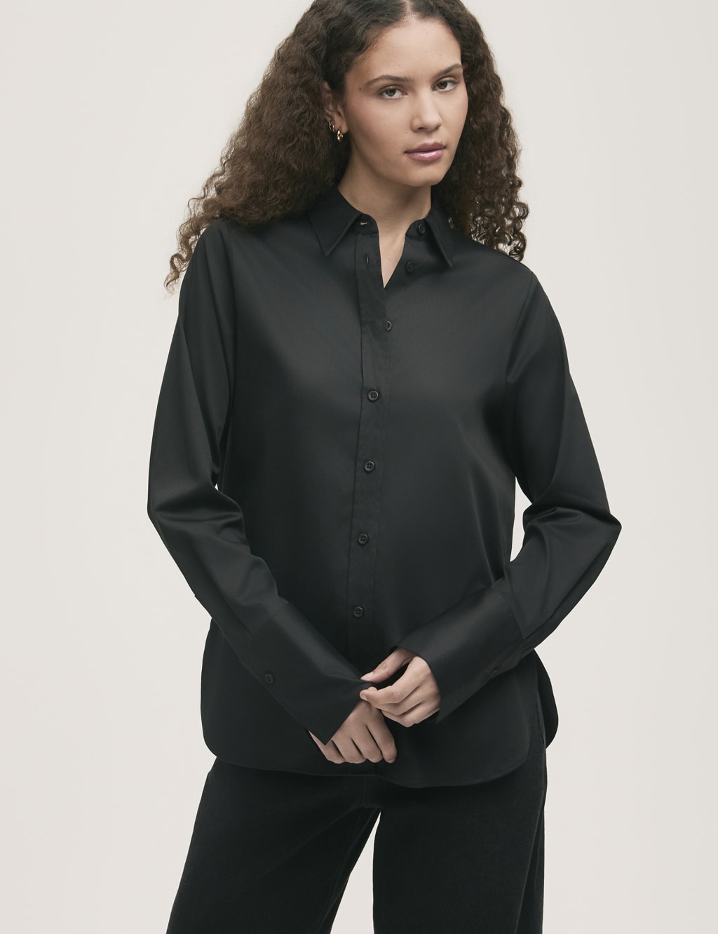 Satin Collared Shirt 3 of 4