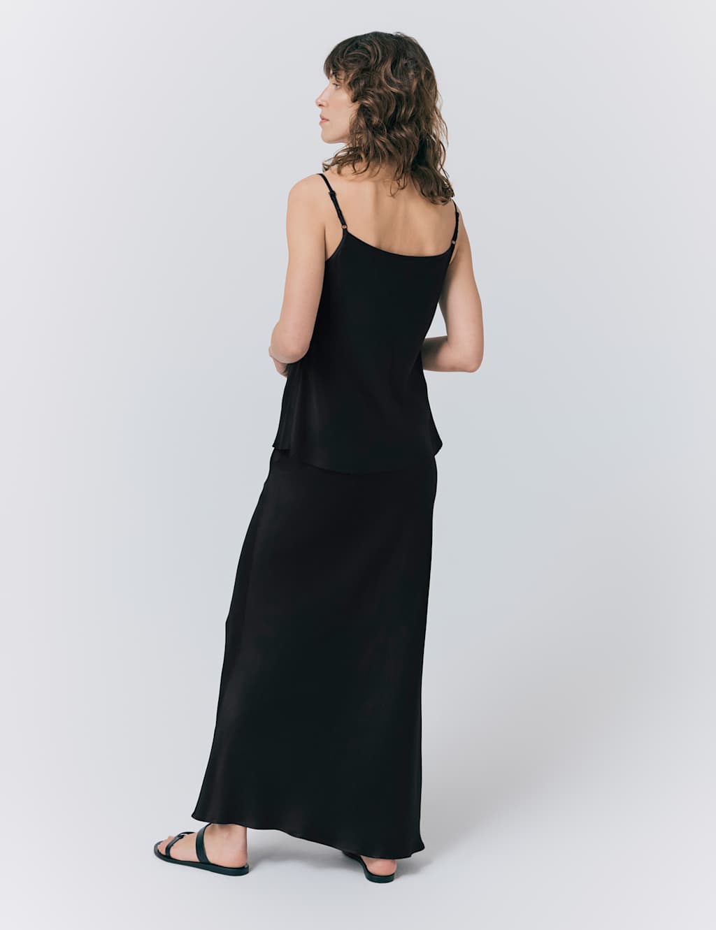 Satin Scoop Neck Cami Top 3 of 4
