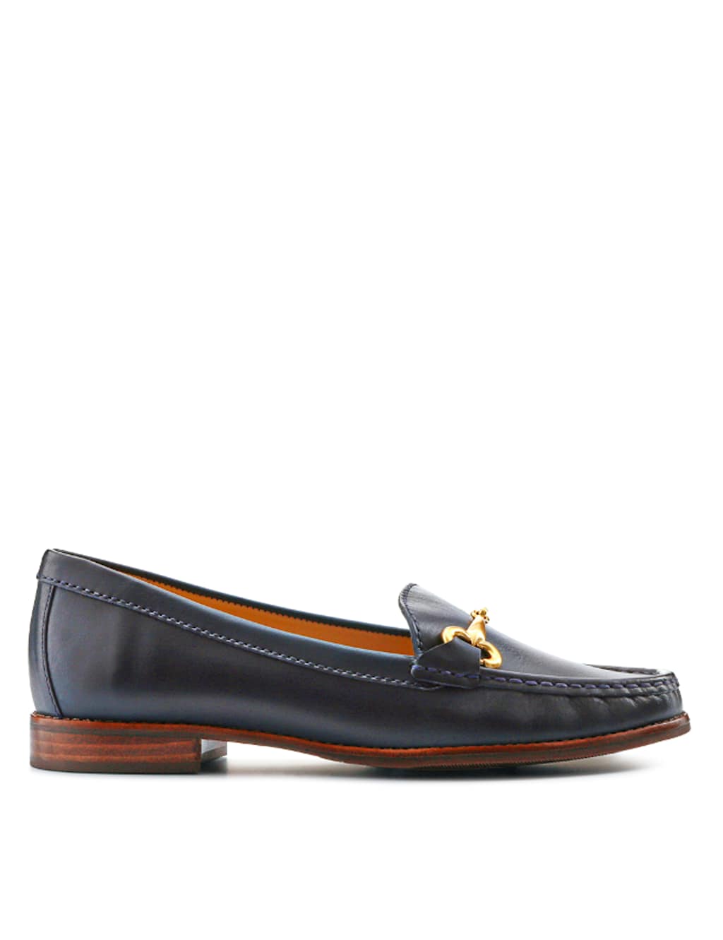 Wide Fit Leather Flat Loafers 2 of 7