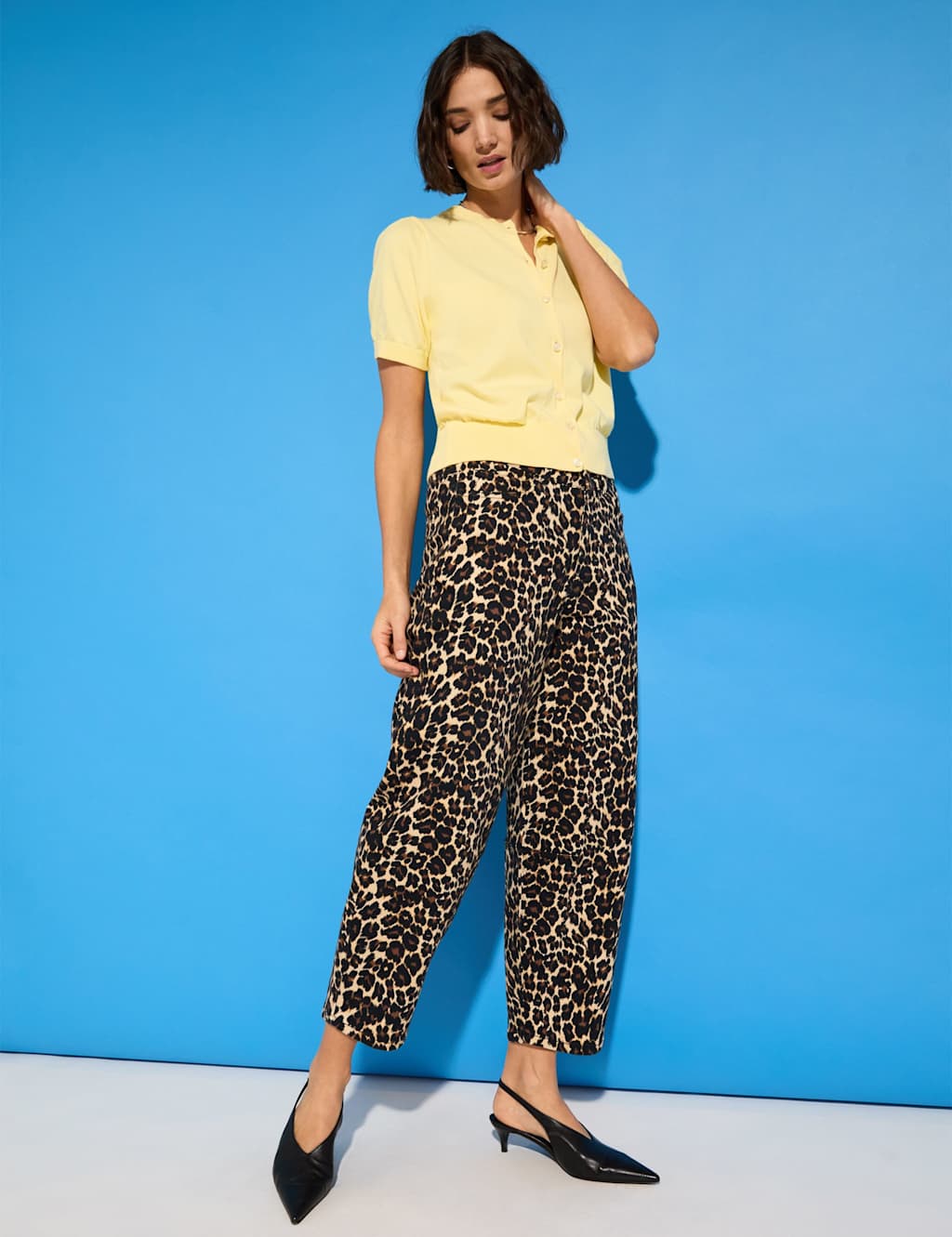 Boyfriend High Waisted Barrel Leg Jeans 4 of 5