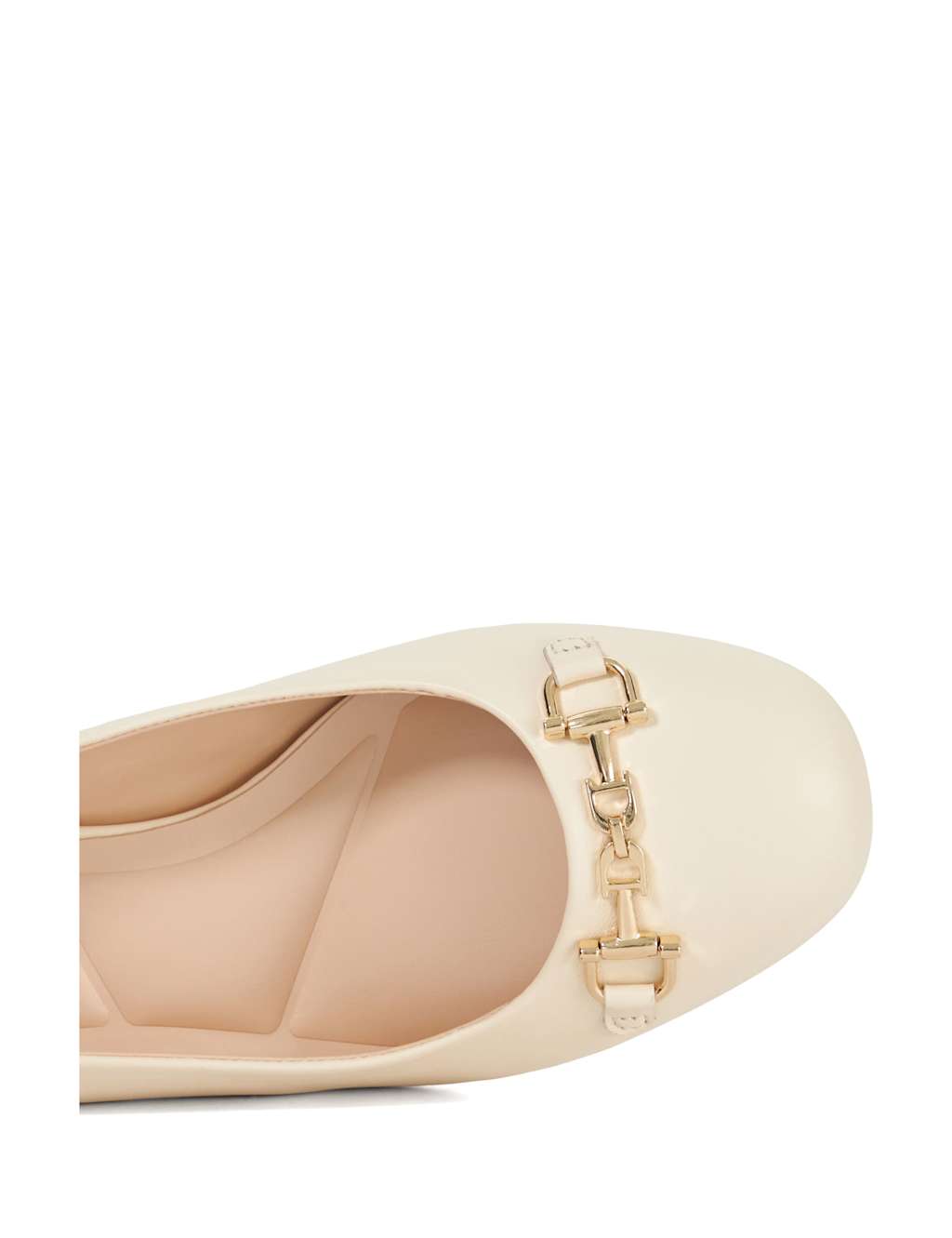 Leather Block Heel Slingback Shoes 5 of 5