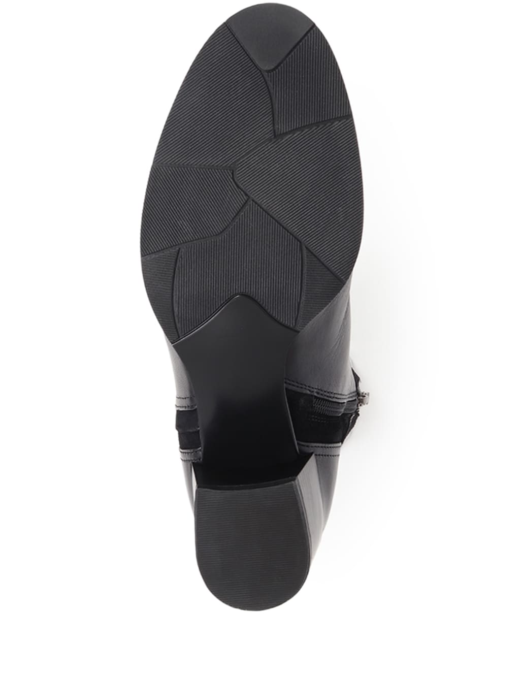Leather Buckle Block Heel Ankle Boots 7 of 7