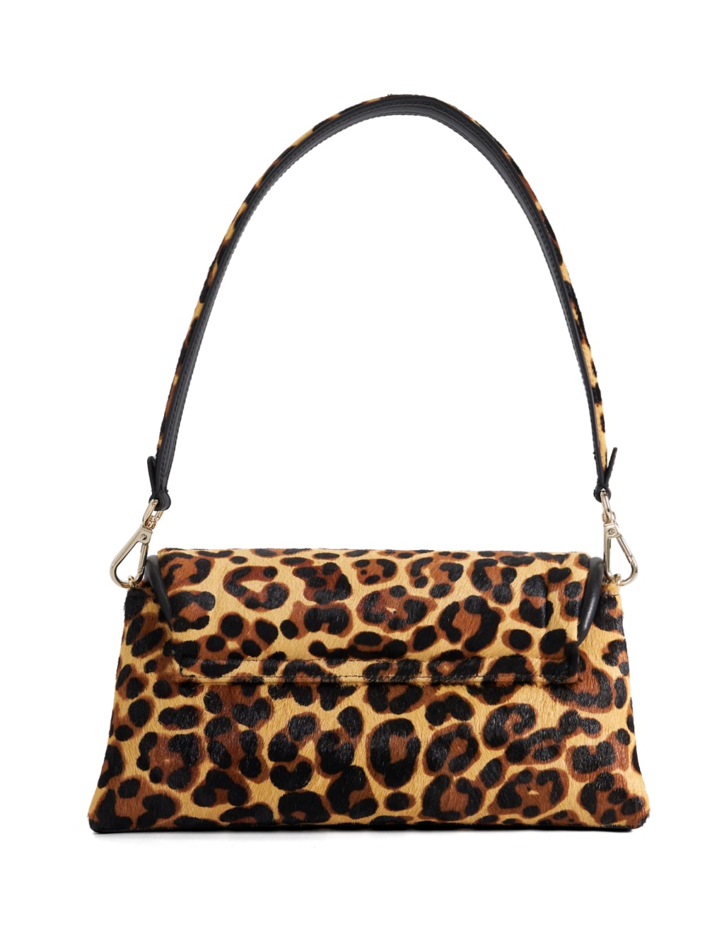 Leopard Print Pillow Shoulder Bag Dune London M S