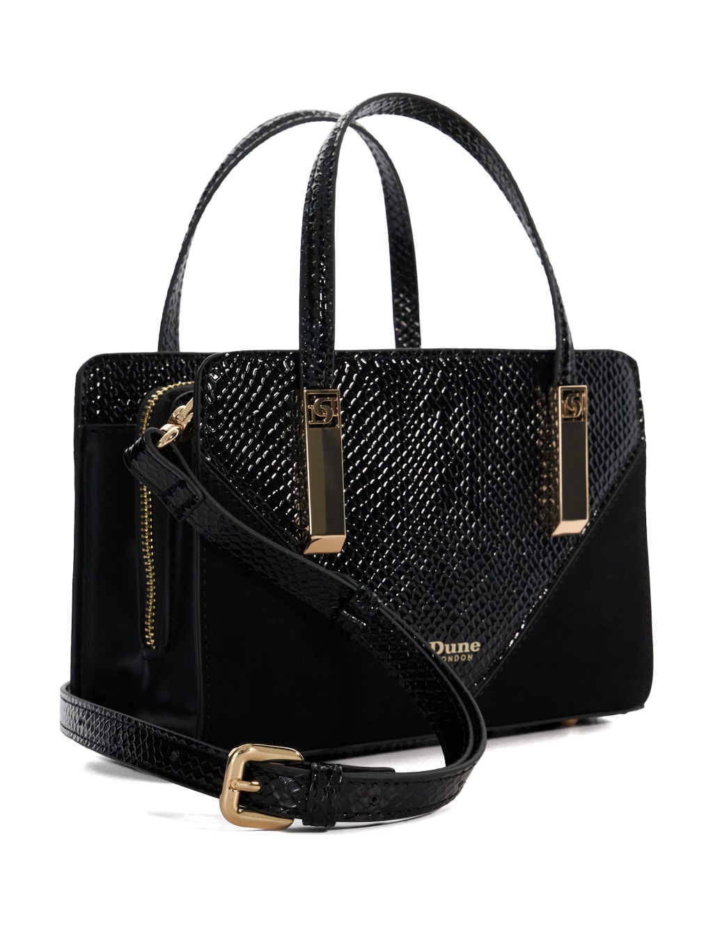 Lizard Effect Mini Tote Bag 5 of 6