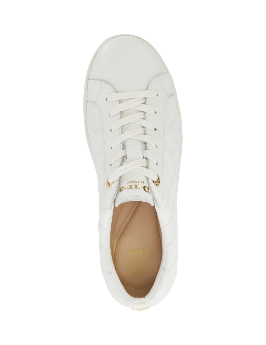 Leather Quilted Trainers 4 of 5