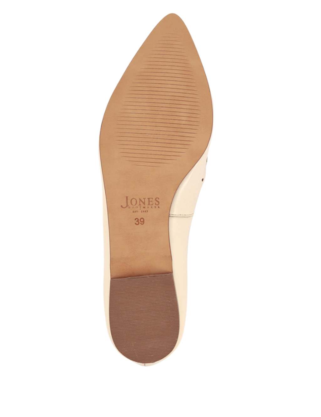 Wide Fit Leather Snake Print Flat Pointed Pumps 7 of 7