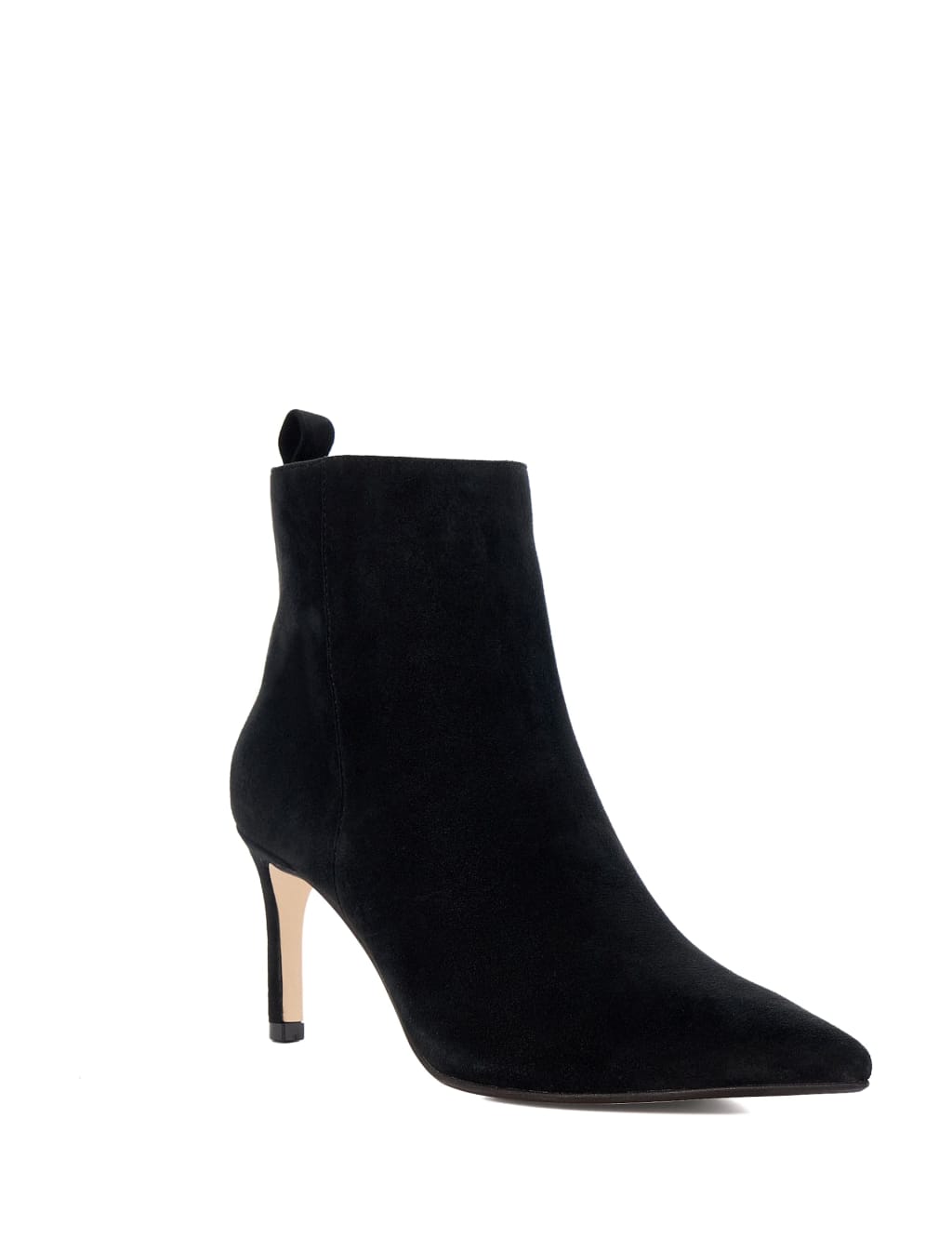 Suede Stiletto Heel Pointed Ankle Boots Dune London M S