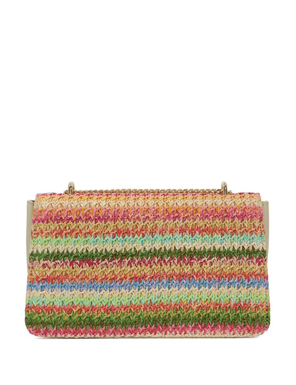 Cotton Rich Woven Chain Strap Shoulder Bag 4 of 6
