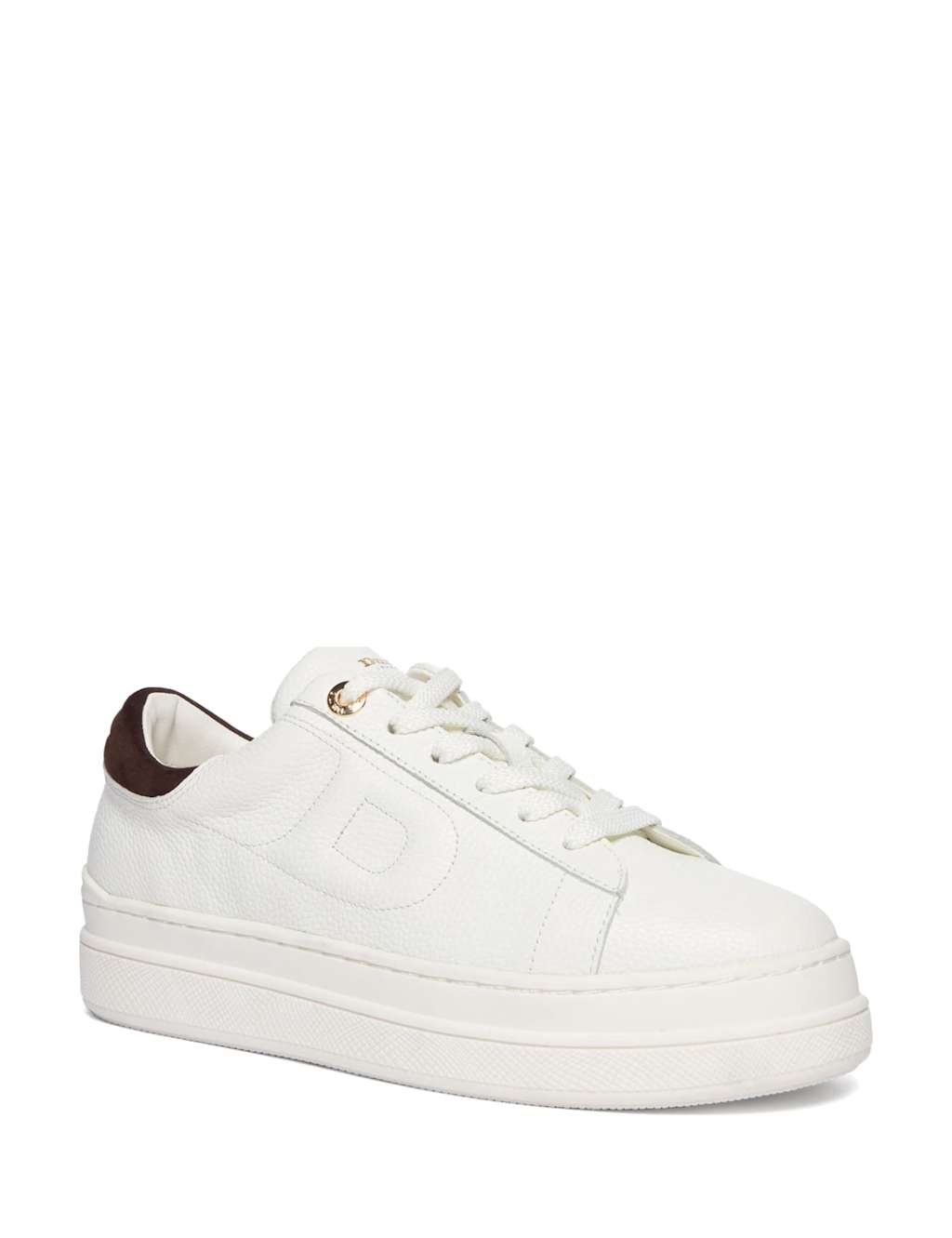 Leather Side Detail Flatform Trainers 3 of 5