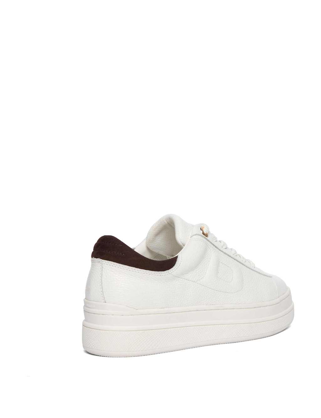 Leather Side Detail Flatform Trainers 4 of 5