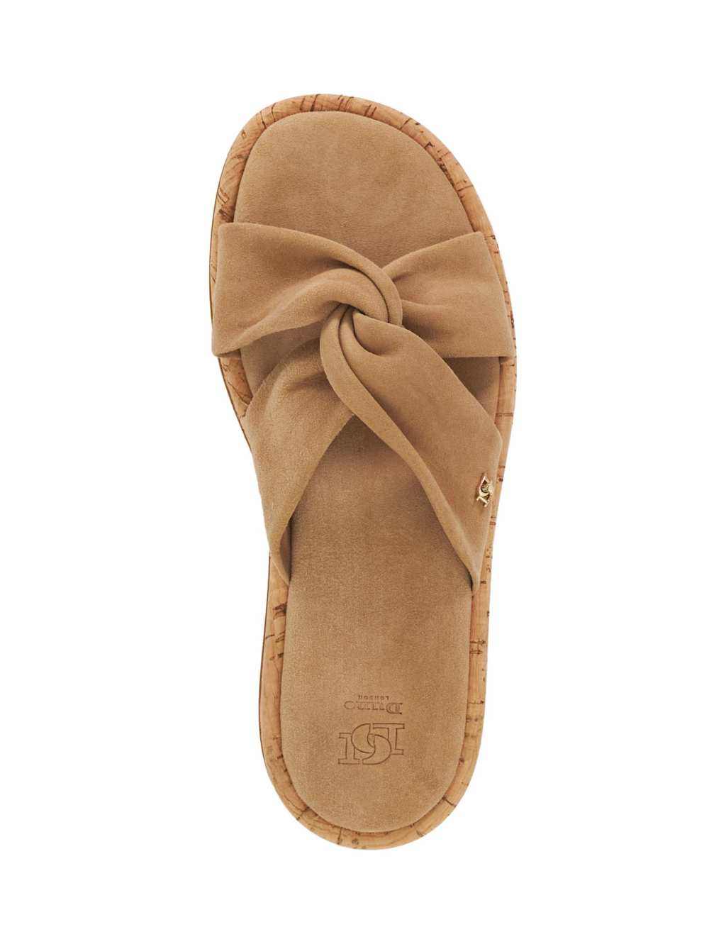 Suede Flat Sandals 2 of 5