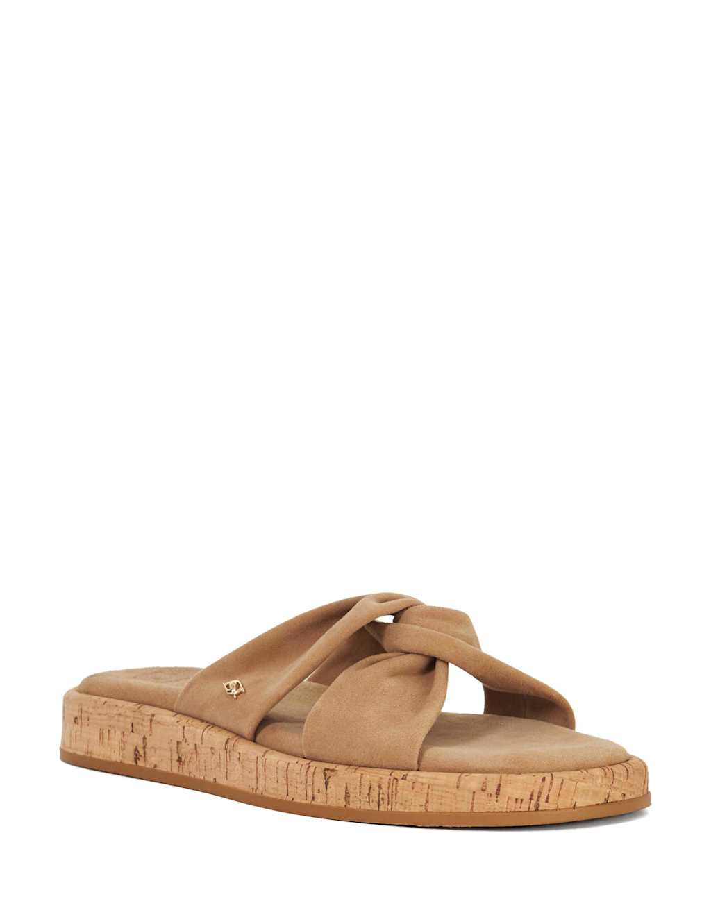 Suede Flat Sandals 3 of 5