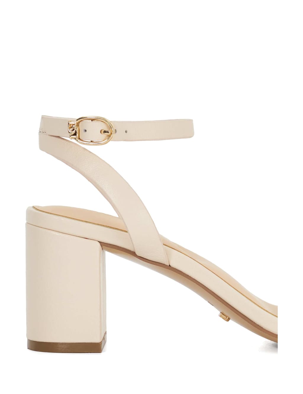 Leather Ankle Strap Block Heel Sandals 5 of 5