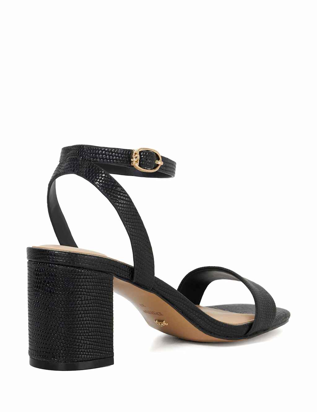 Leather Ankle Strap Block Heel Sandals 4 of 6