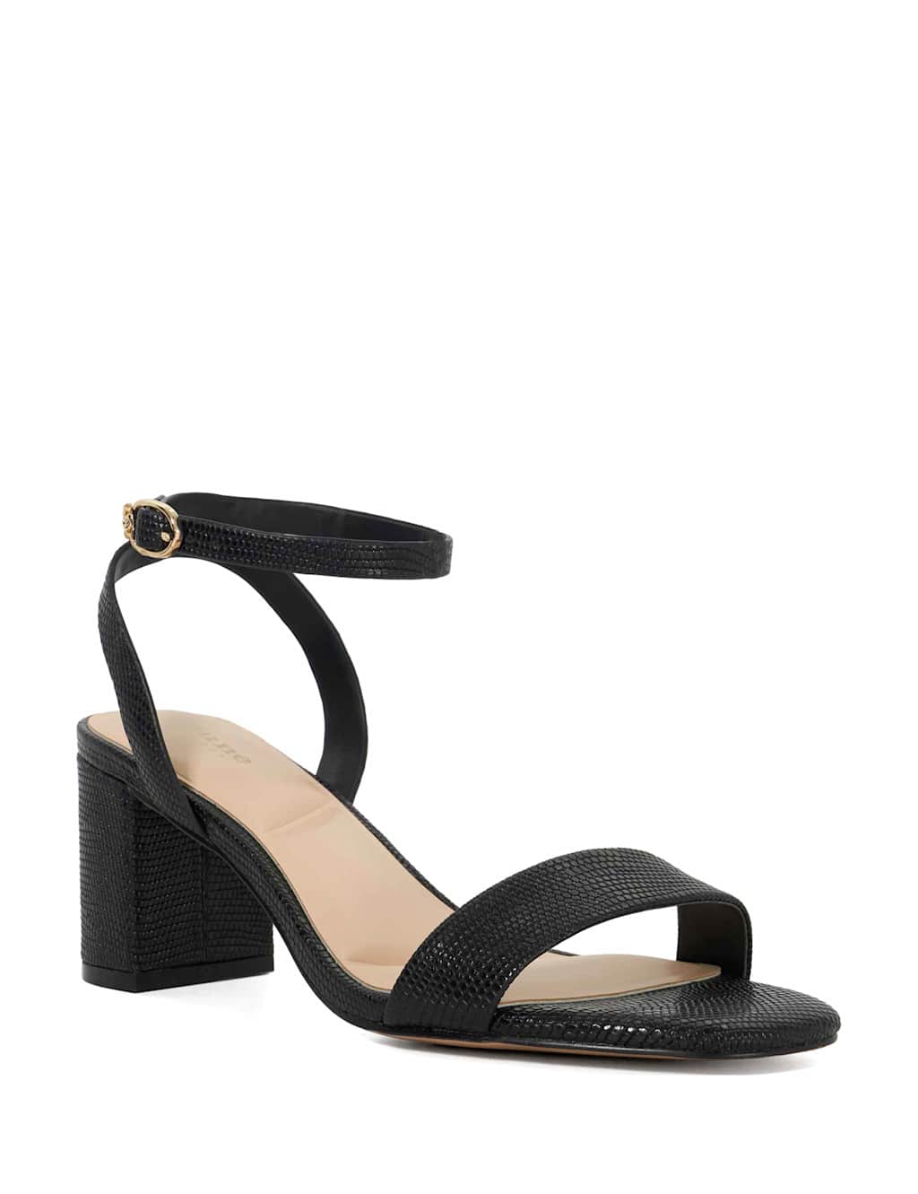 Leather Ankle Strap Block Heel Sandals 5 of 6