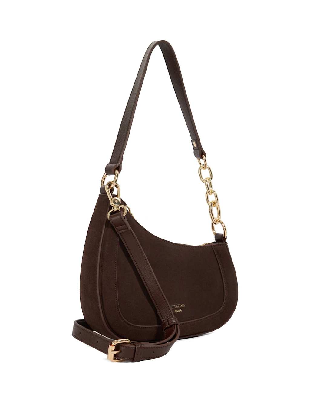 Leather Chain Strap Cross Body Shoulder Bag 3 of 6