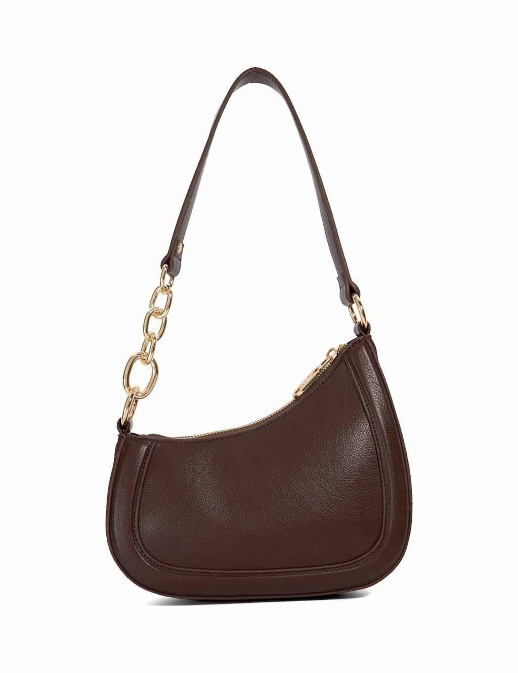 Leather Chain Strap Cross Body Shoulder Bag 4 of 6