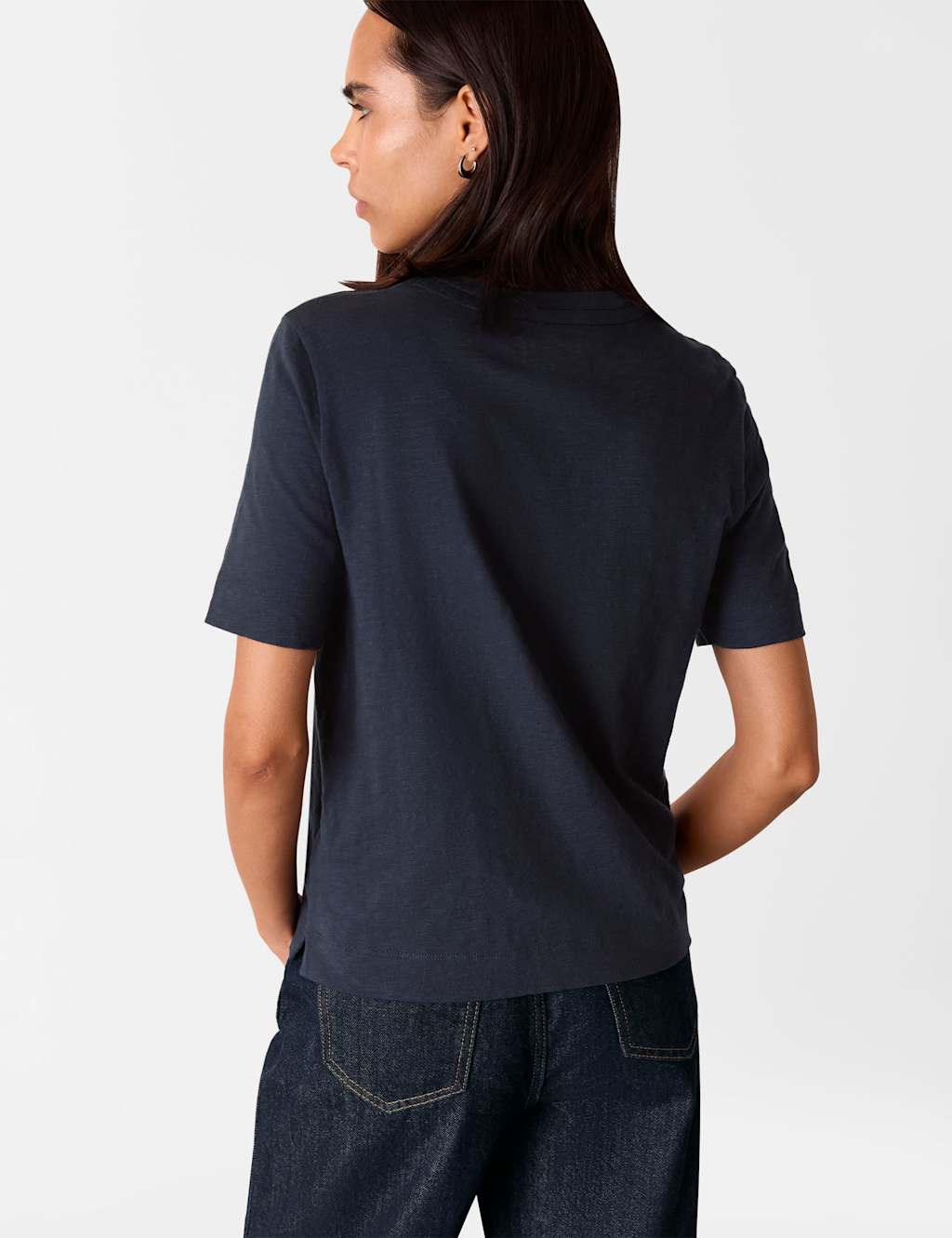 Pure Cotton Double Trim T-Shirt 4 of 4