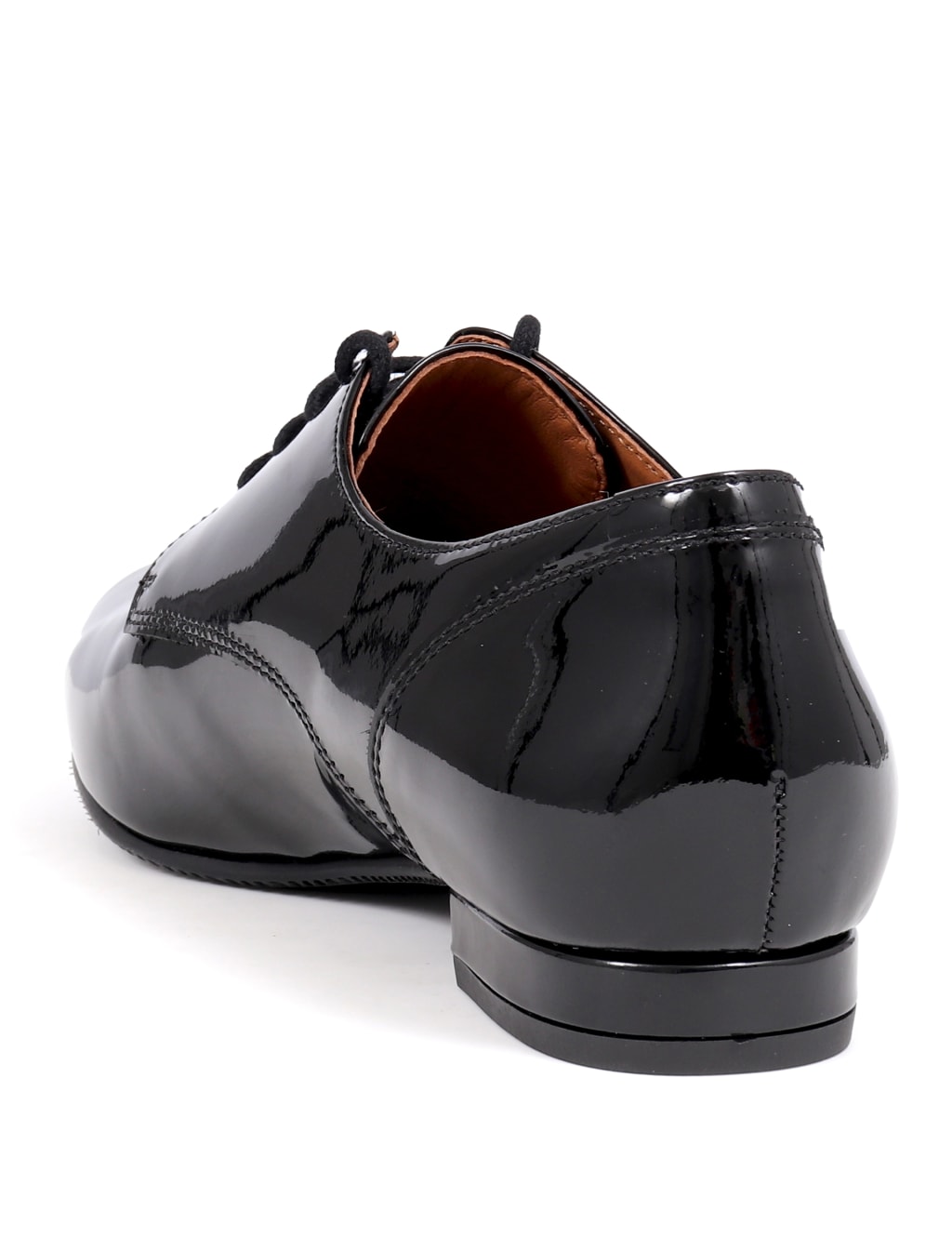 Wide Fit Leather Patent Brogues 6 of 7