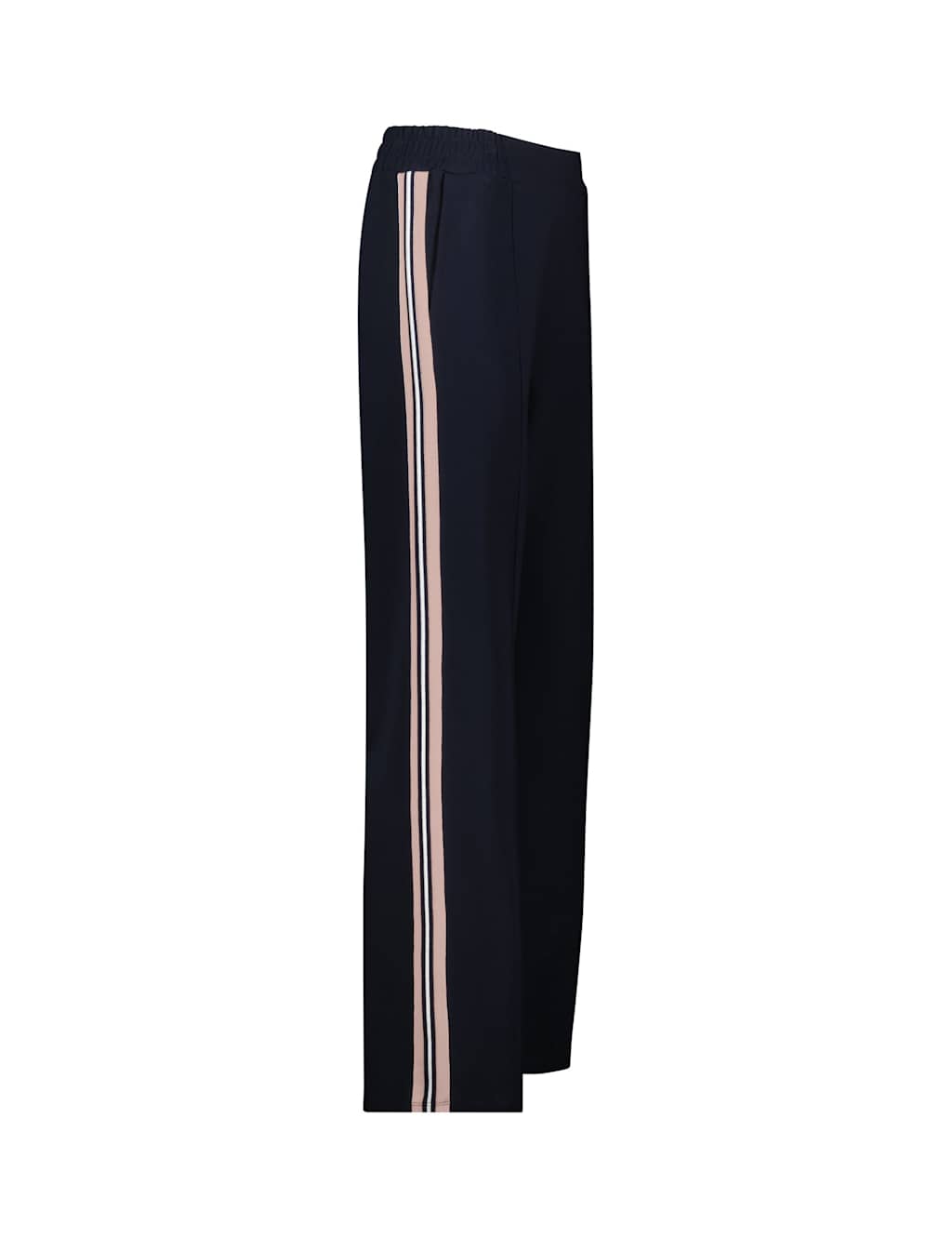 Ponte Side Stripe Wide Leg Trousers 2 of 5