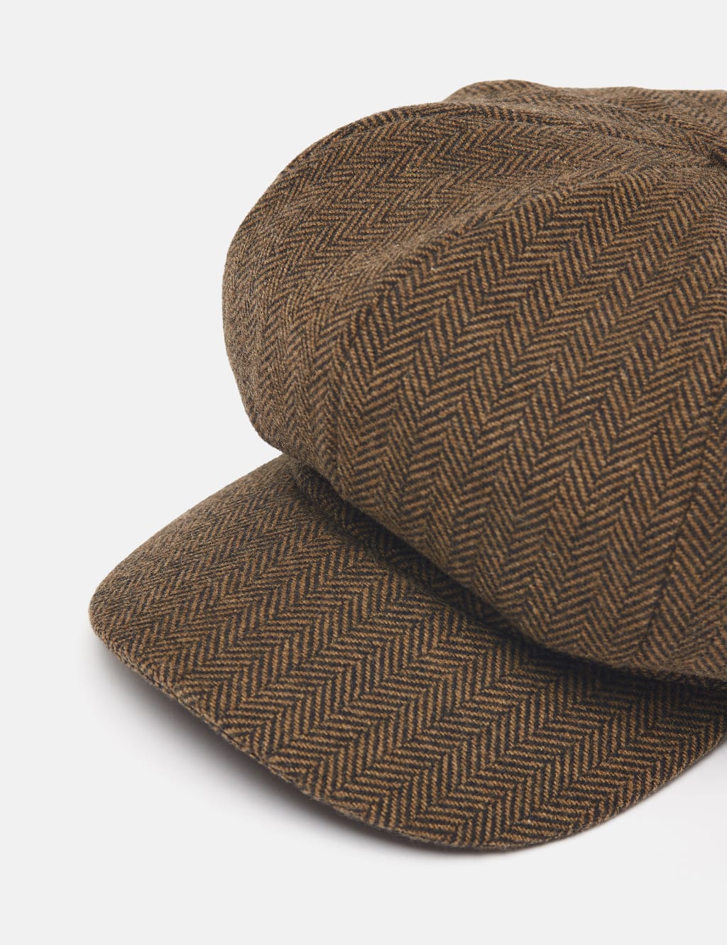 Wool Rich Checked Baker Boy Hat 2 of 4