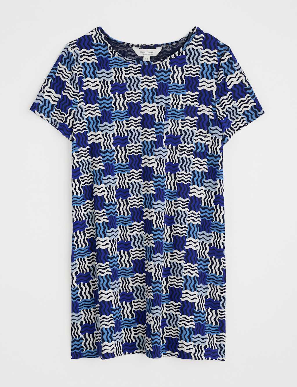 Cotton Rich Geometric Relaxed Tunic 2 of 4
