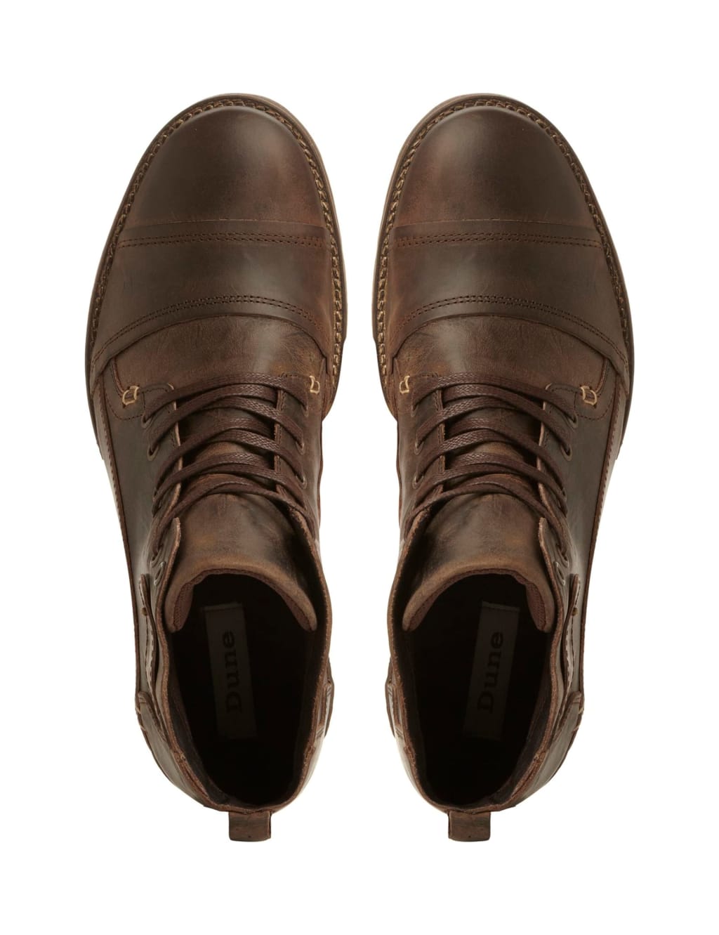 Leather Seam Detail Casual Boots 2 of 6