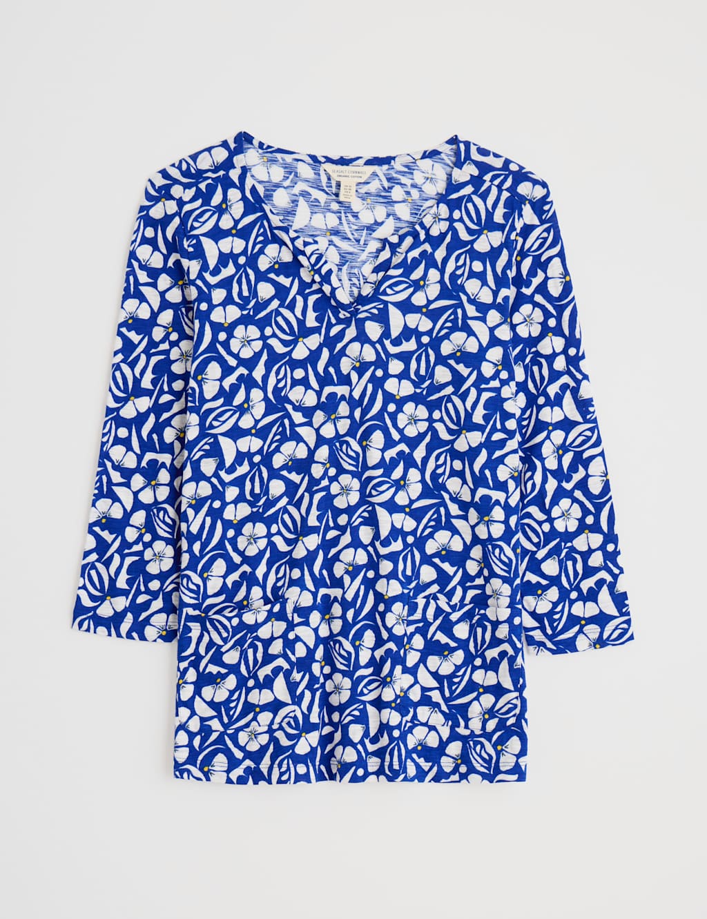 Pure Cotton Floral Top 2 of 4