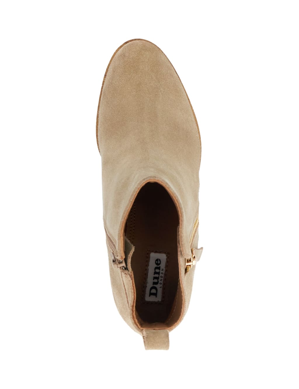 Suede Block Heel Ankle Boots Dune London M S