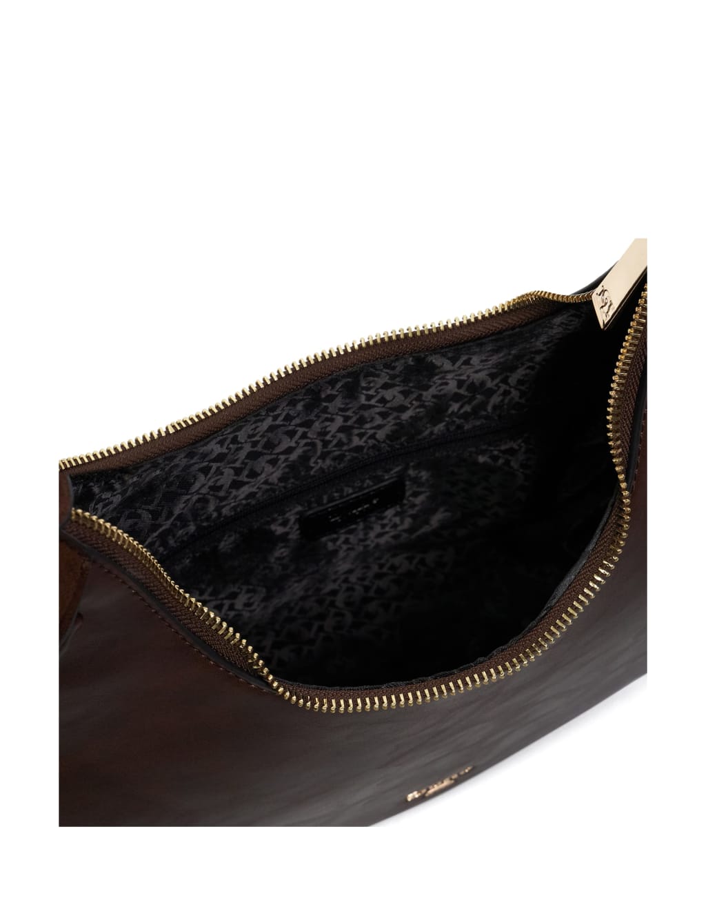 Zip Detail Structured Shoulder Bag 3 of 4
