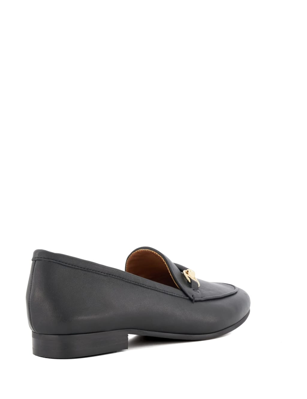 Wide Fit Leather Flat Loafers Dune London M S