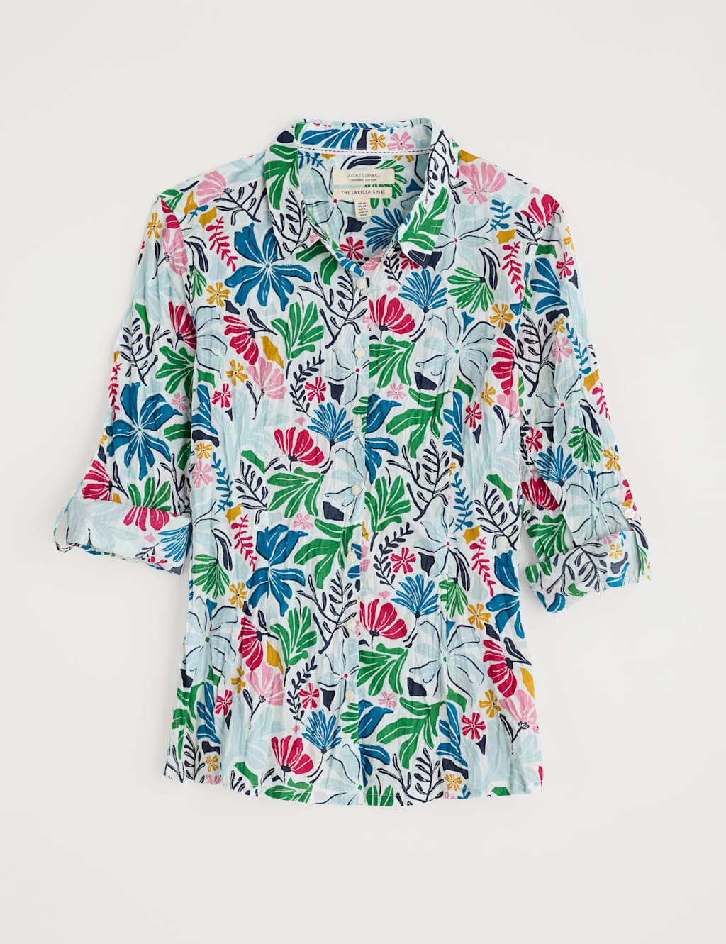 Pure Cotton Floral Shirt 2 of 5