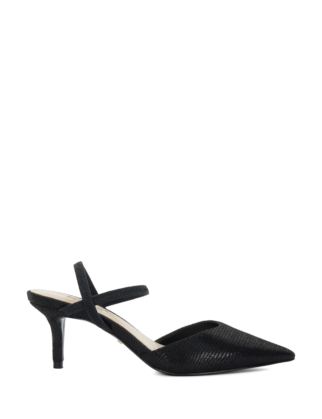 Stiletto Heel Pointed Slingback Court Shoes Dune London M S