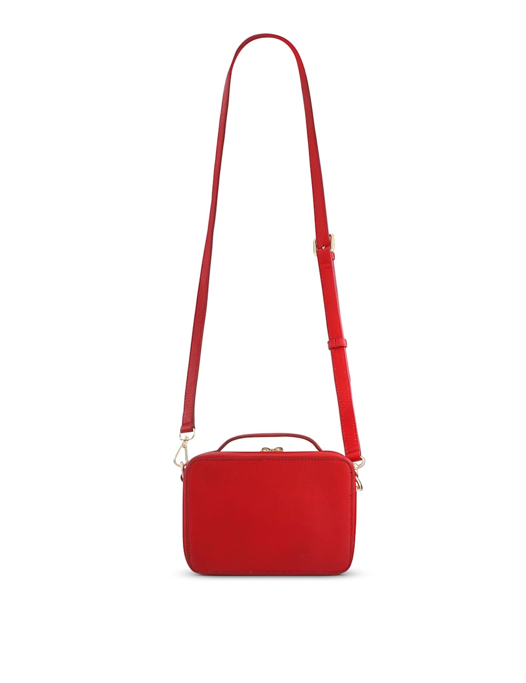 Leather Zip Around Cross Body Bag 4 of 5