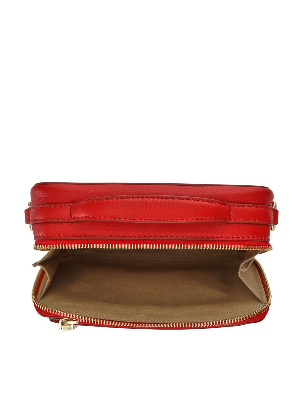 Leather Zip Around Cross Body Bag 5 of 5