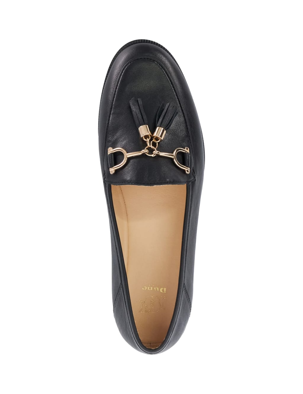Leather Tassel Flat Loafers 2 of 5