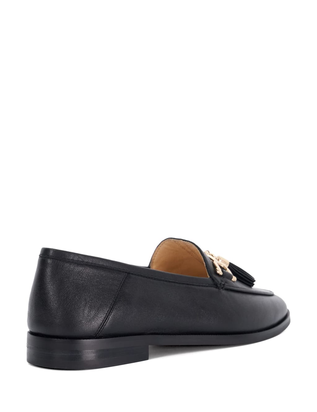 Leather Tassel Flat Loafers 4 of 5
