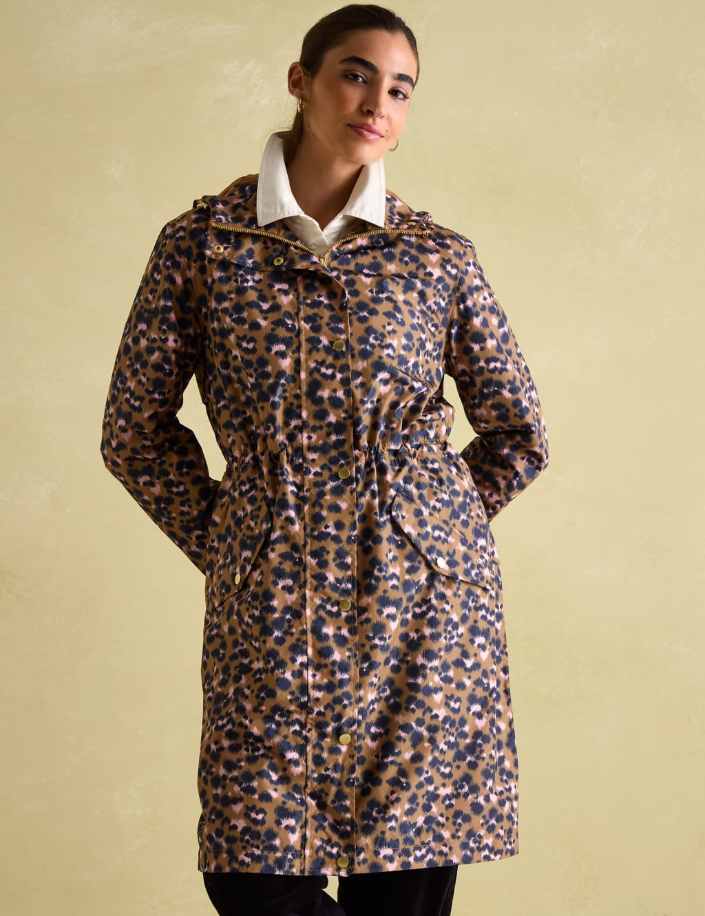 Animal print rain coat shop