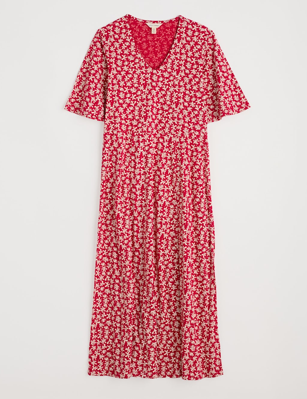 Cotton Rich Floral Midaxi Skater Dress 2 of 5