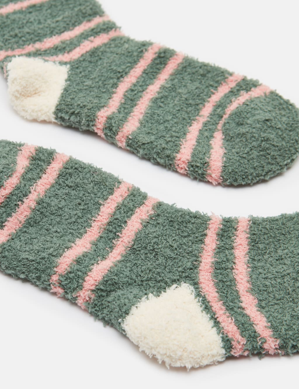 Striped Fluffy Socks 2 of 3