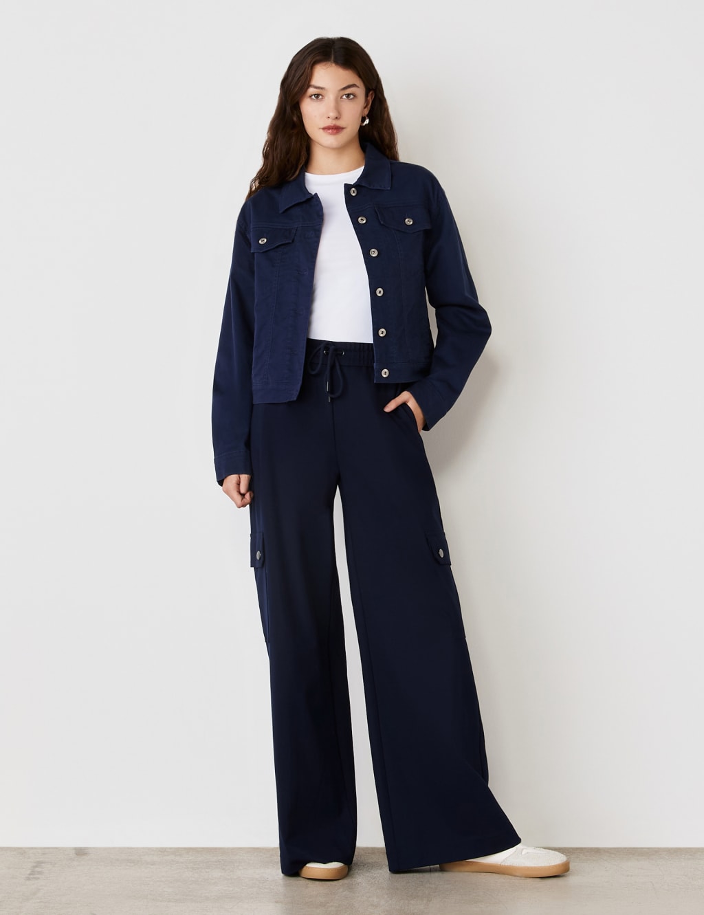 Denim Collared Jacket 2 of 4