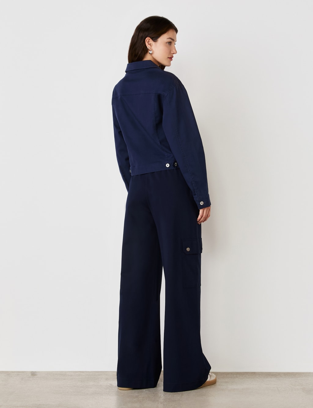 Denim Collared Jacket 3 of 4