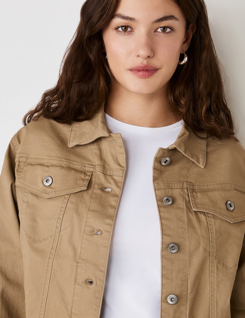 Denim Collared Jacket 4 of 4