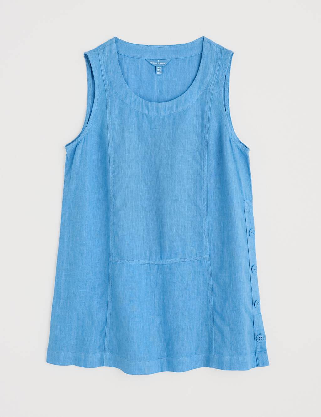 Pure Linen Vest 2 of 4