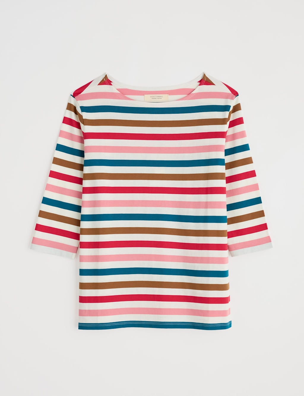 Pure Cotton Striped Top 2 of 4